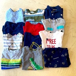 Baby boy / toddler short sleeve t shirts